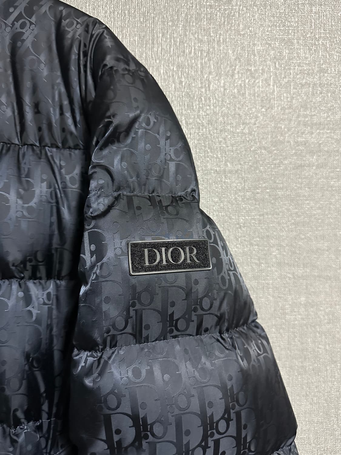 [52] 디올 오블리크 패딩 네이비 상품이미지2