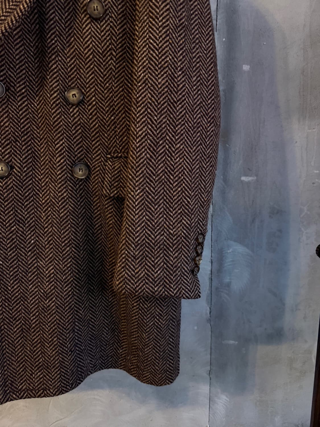 엔리코 포르미꼴라 더블브레스티드 코트 남성100 상품이미지5