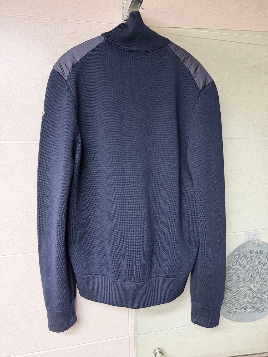 [M] 몽클레어 니트패딩 네이비 상품이미지4