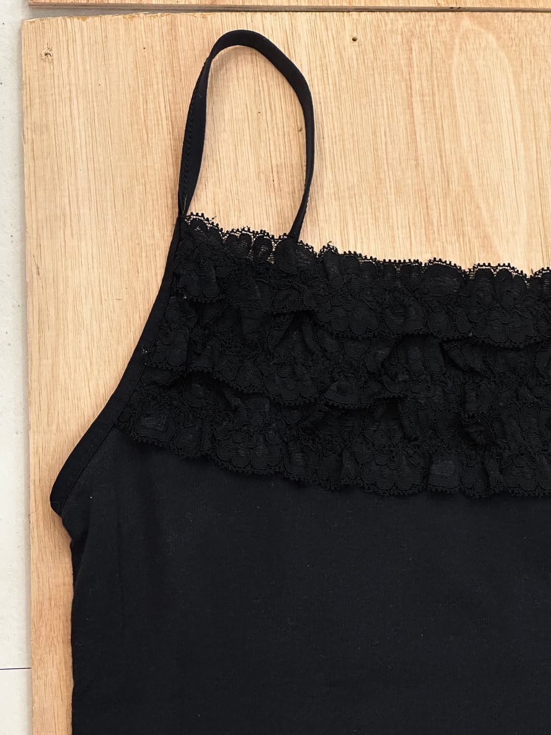 black eyelet lace camisole 상품이미지2