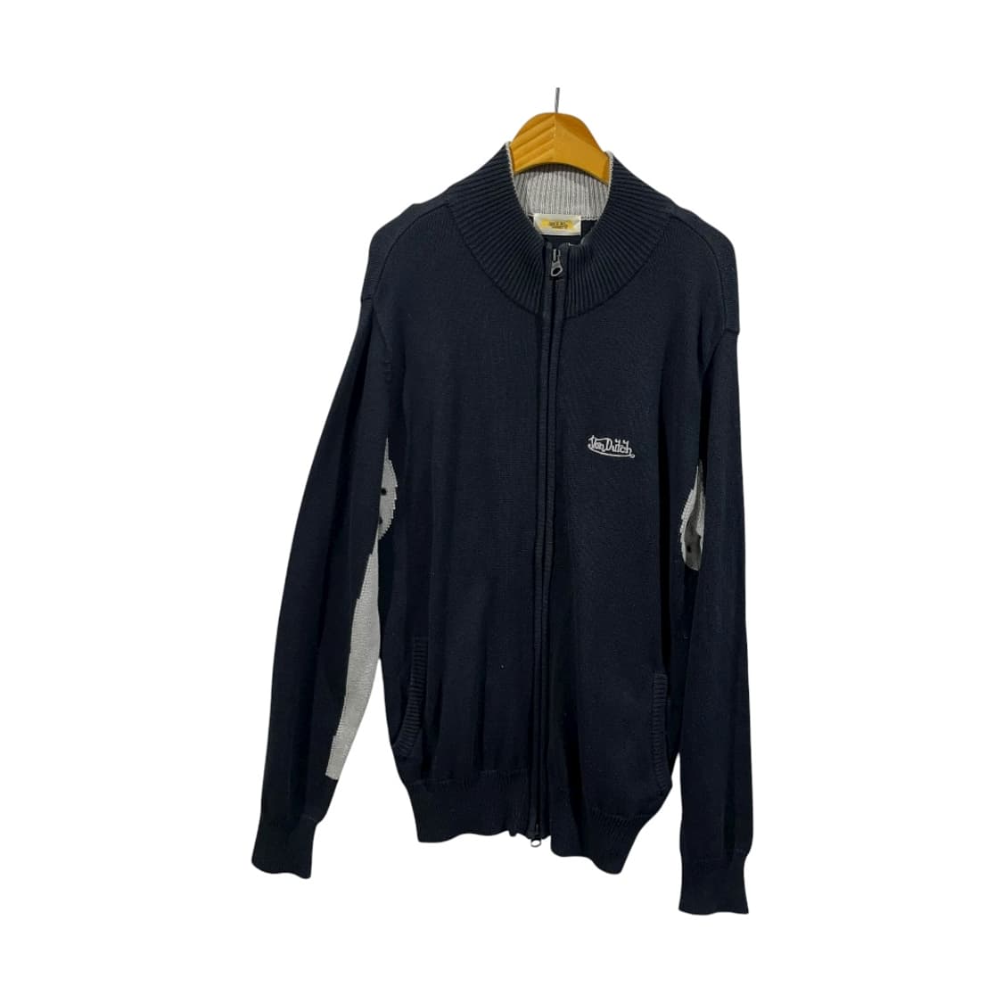 [Von Dutch] 본더치 로고 자수패치 코튼 집업 가디건 상품이미지2