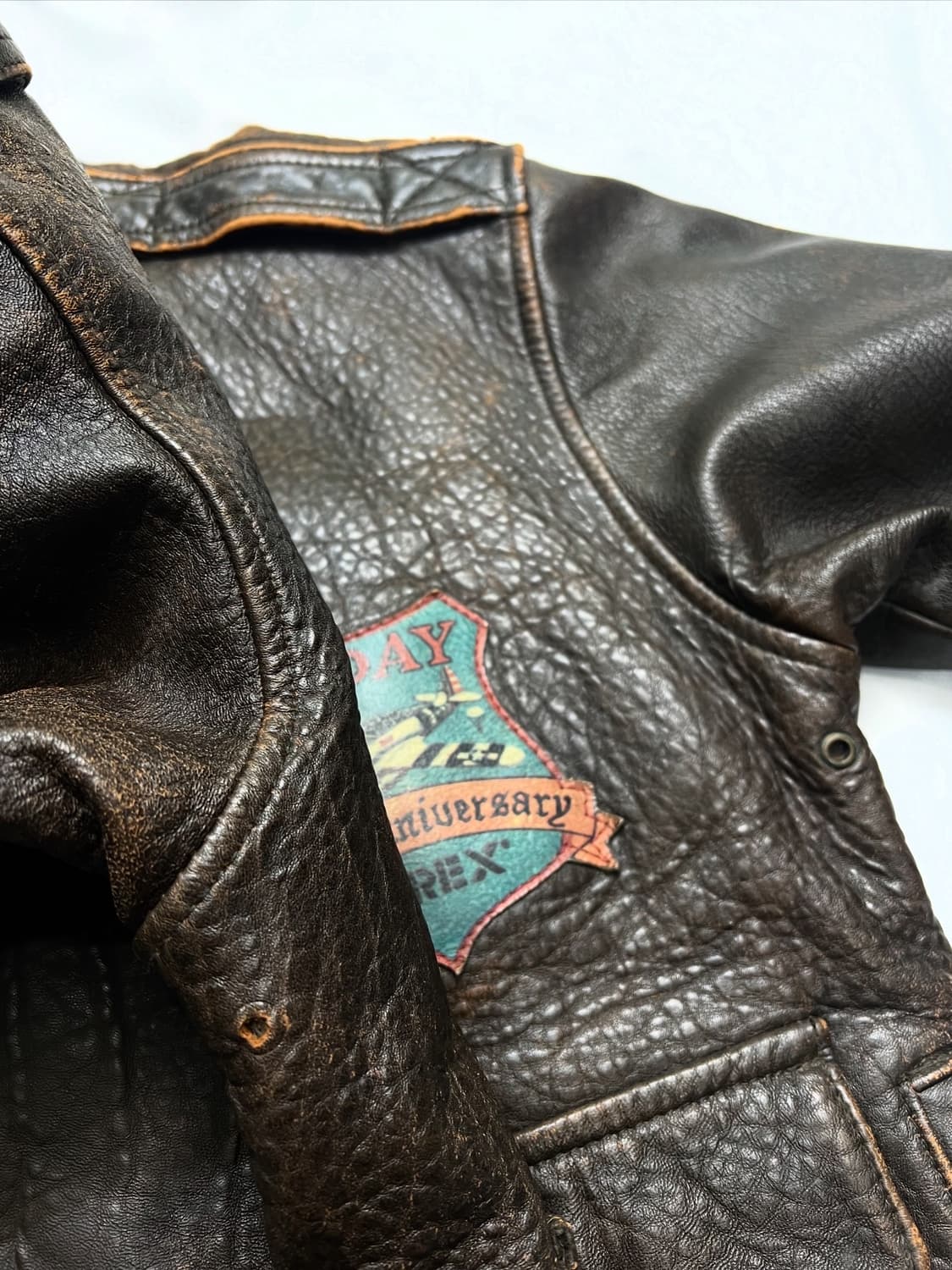 아비렉스 노르망디 A-2 가죽자켓 상품이미지10