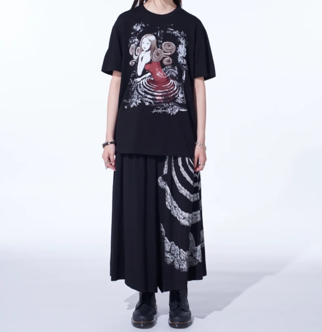 요지야마모토 x 이토준지 티셔츠 상품이미지4