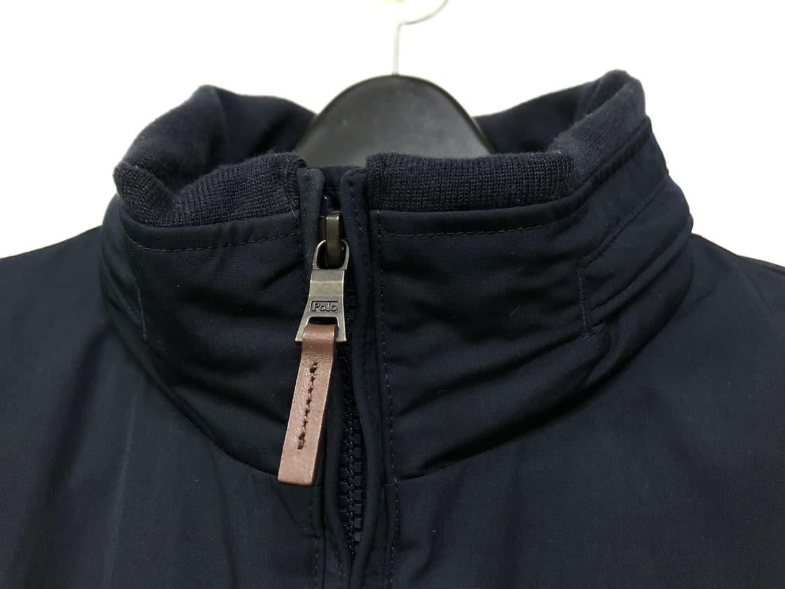 폴로 남성 퀼팅 플리스 안감 폴리쉘 블루종 바라쿠타 자켓 _ 네이비 상품이미지2