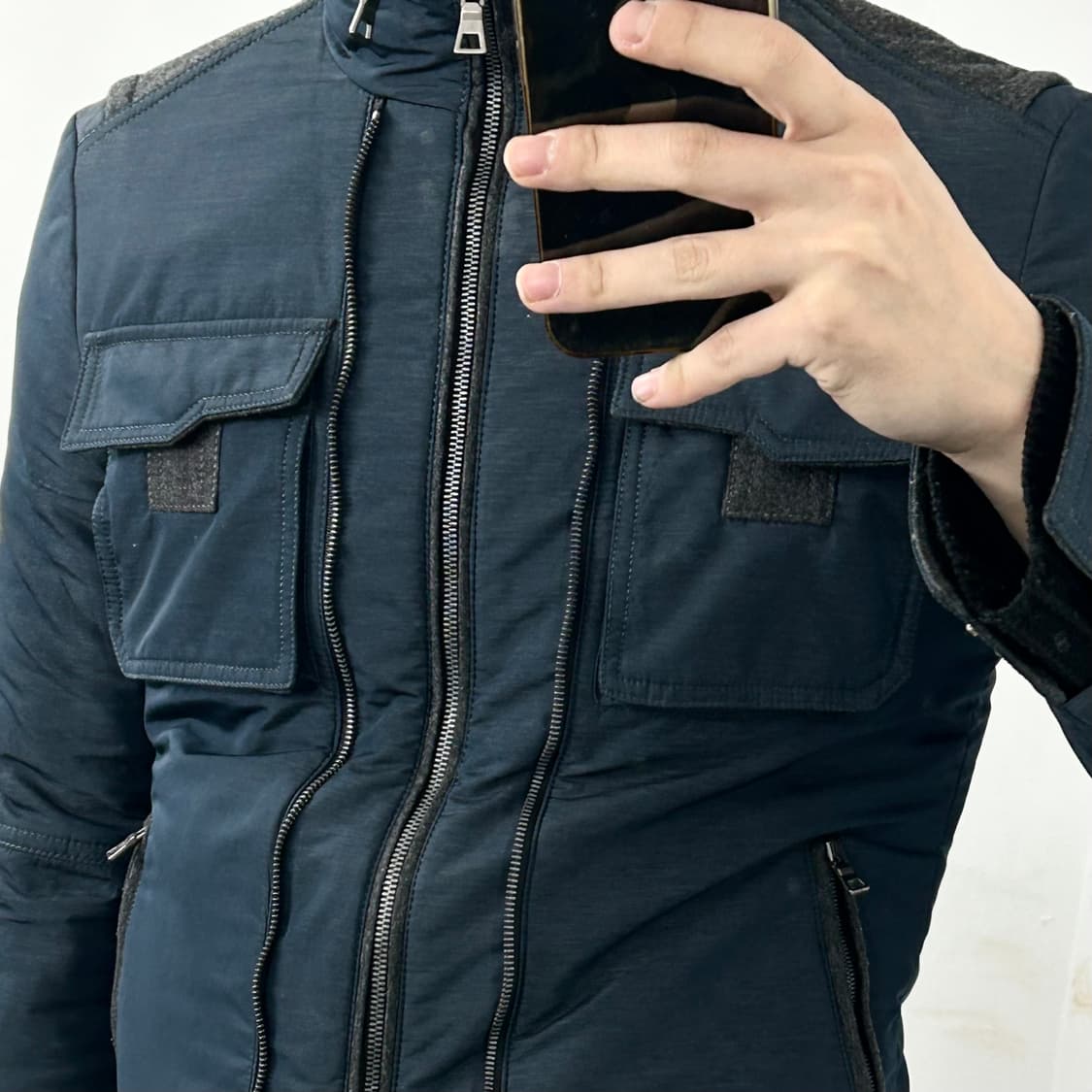 솔리드옴므 우영미 11FW 해체주의 나일론 점퍼 상품이미지3