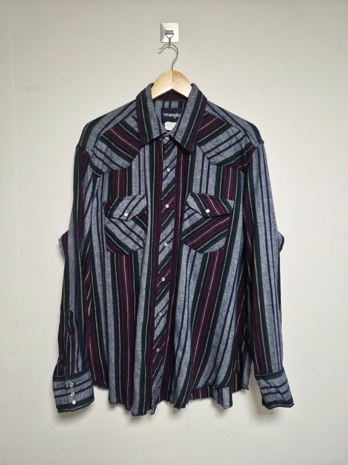 랭글러Wrangler 웨스턴 셔츠 XL사이즈 - S301 상품이미지1