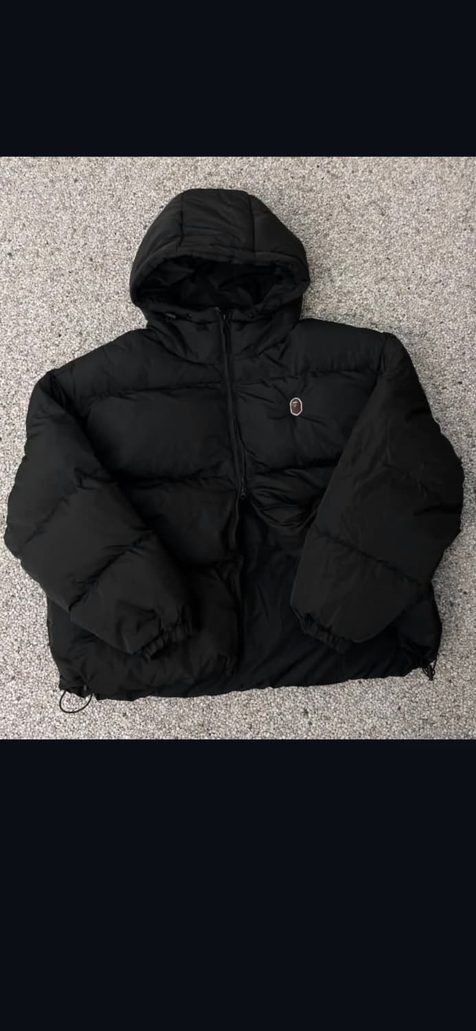 베이프 블랙 푸파 패딩 상품이미지3