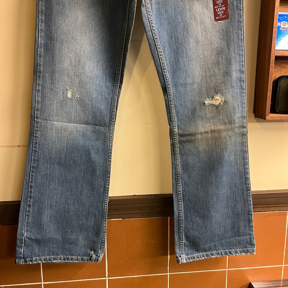 00's 리바이스 527 부츠컷 32x32 Size Mexico 데드스탁 상품이미지3