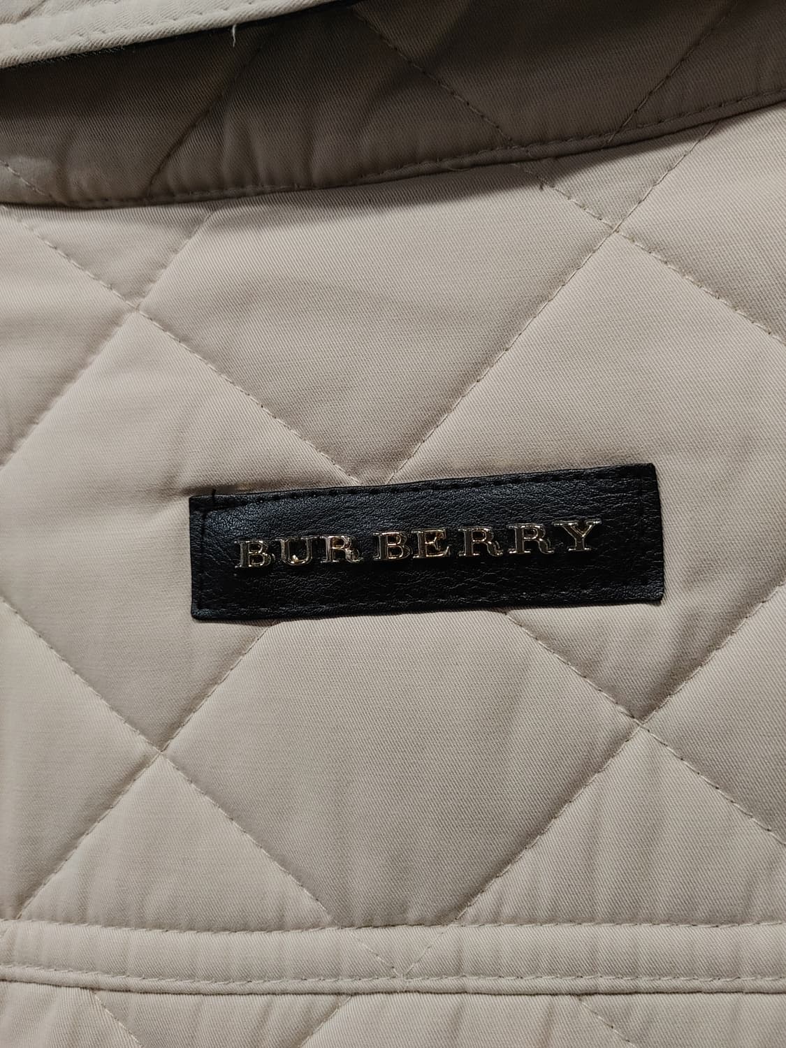 무배) 영국발 버버리 퀼팅자켓 XS-S 상품이미지6