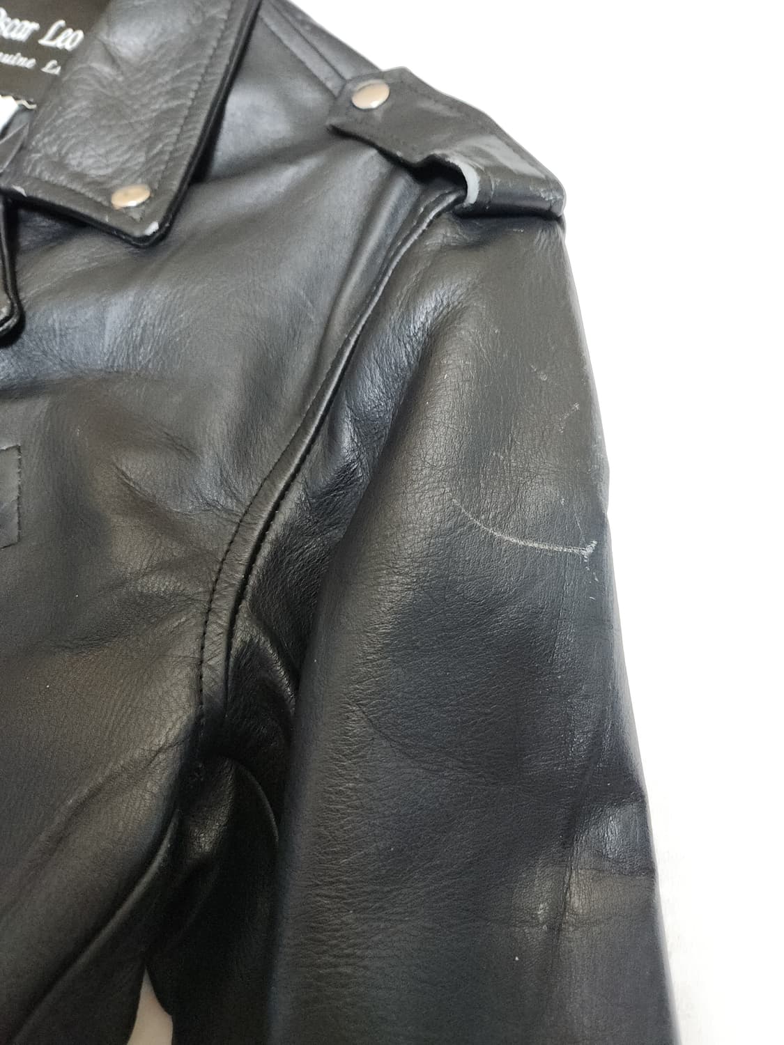 90s 소가죽 더블라이더 자켓 double rider 상품이미지7