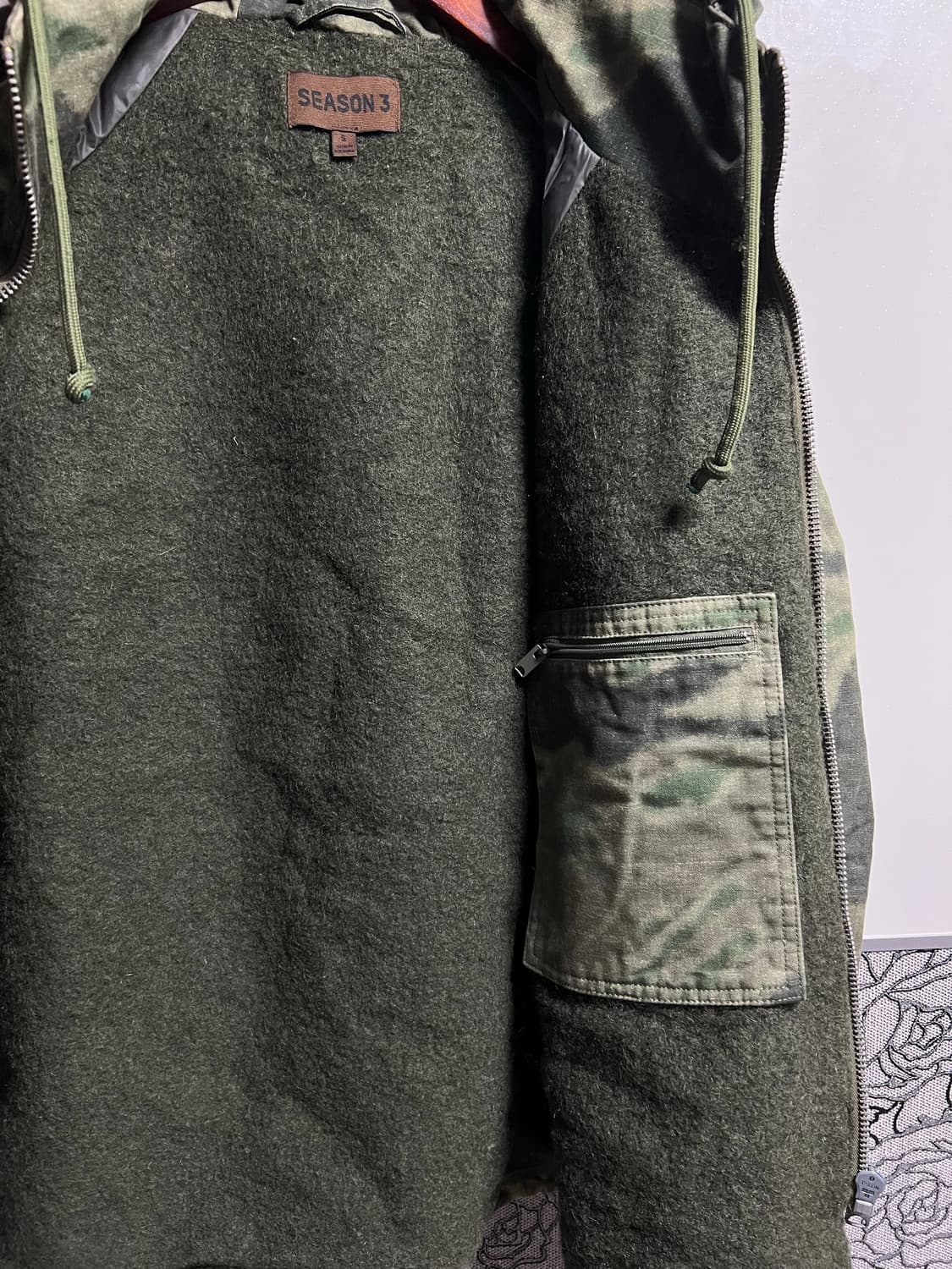 이지시즌3 타이거 카모 자켓 상품이미지5