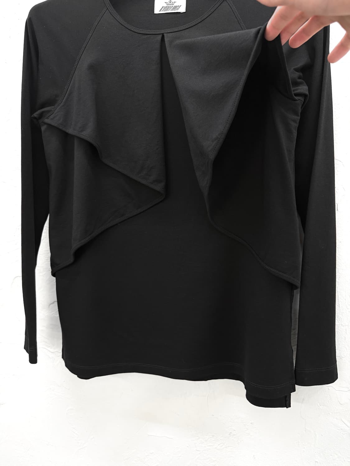 kyoko higa 플랩 롱슬리브 상품이미지3