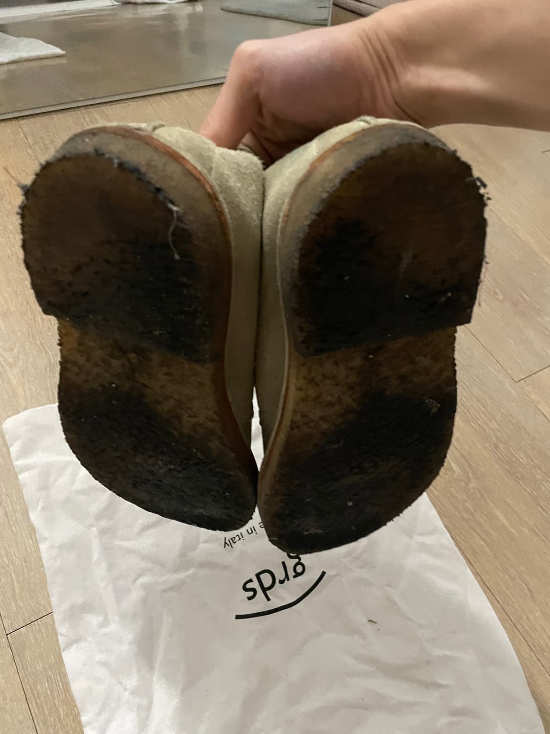 급처) 그라더스 데저트 처카 부츠 270sz 42 상품이미지5