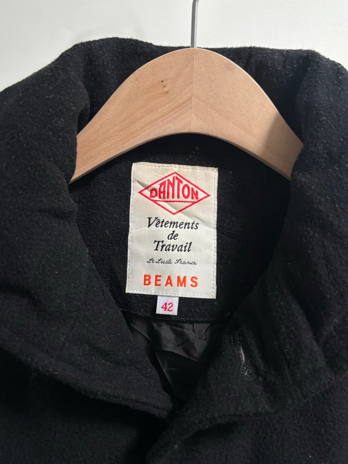 Danton x BEAMS 단톤 x 빔즈 울 다운 베스트  상품이미지4