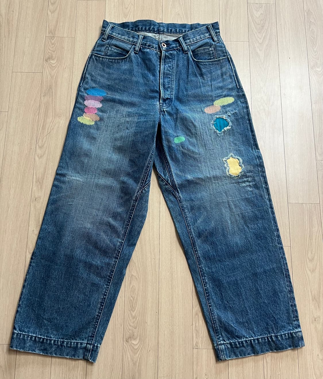 브루나보인 HAPPYBUSH데님 L사이즈 판매 상품이미지1