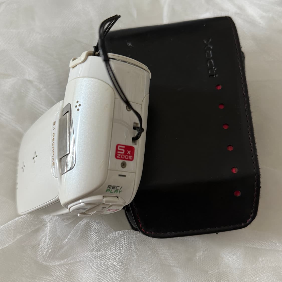 산요작티 sanyo xacti cg9 화이트 빈티지 캠코더 카메라 디카 상품이미지9