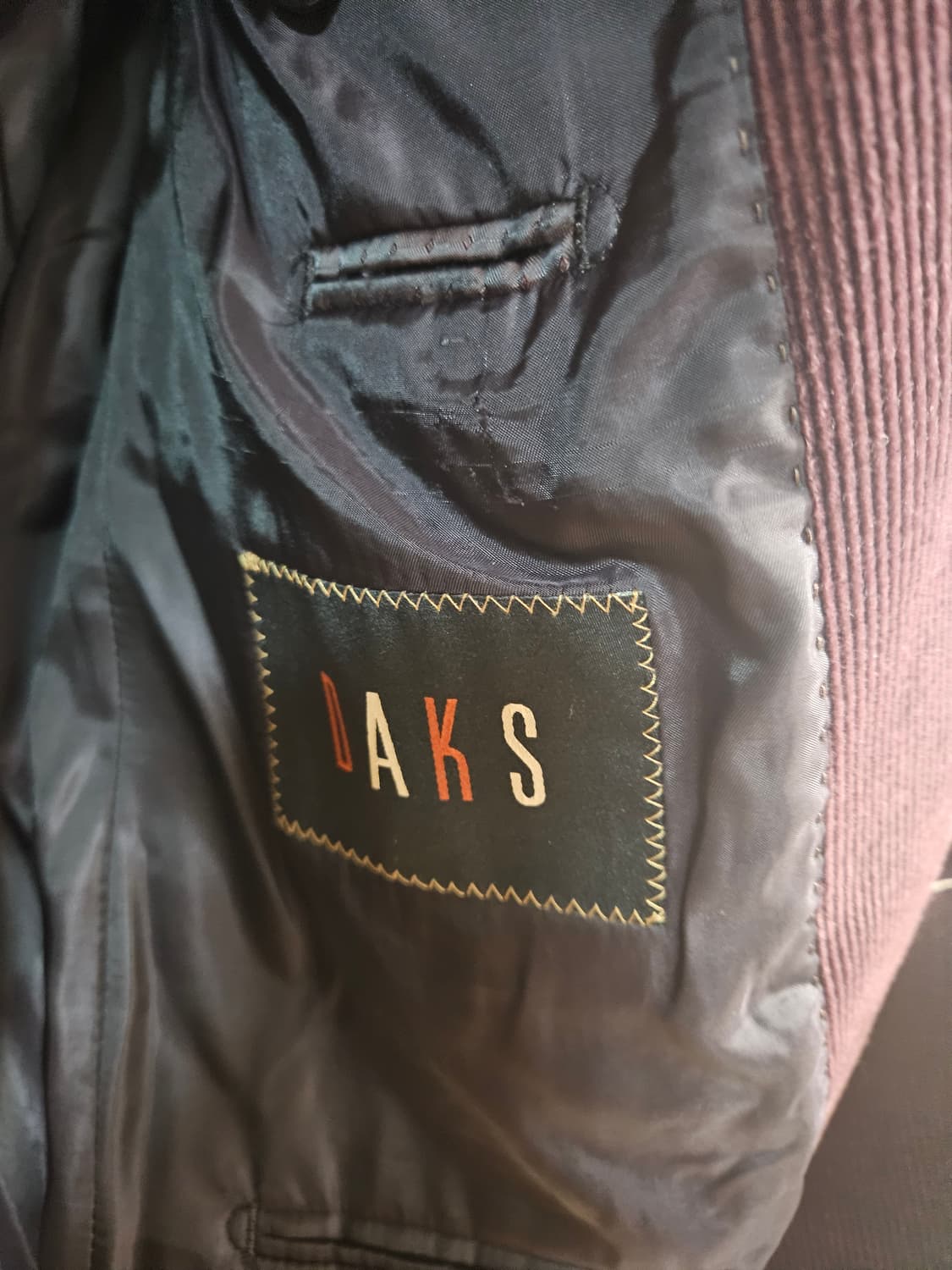 닥스 코듀로이 블레이저 자켓(에르메네질도 제냐 원단) 상품이미지3