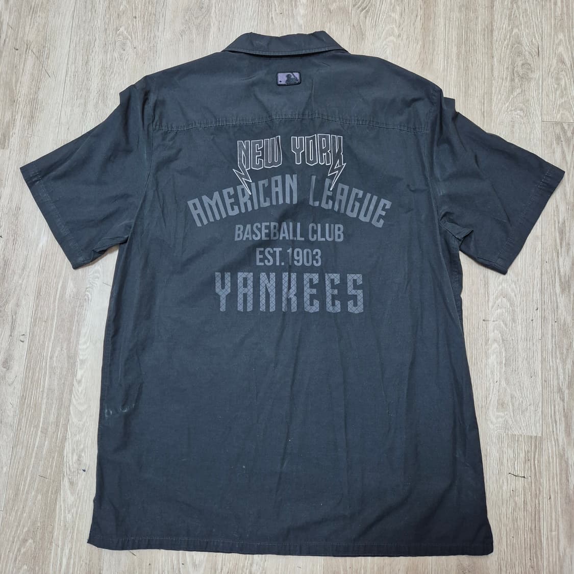 MLB 엠엘비 뉴욕양키스 NY 빅로고 반팔셔츠 상품이미지6