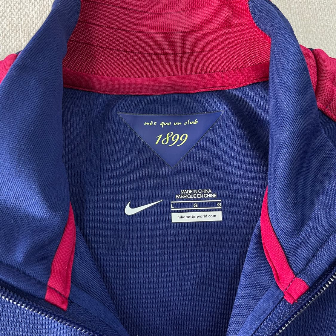 100 나이키x바르셀로나 트랙탑 져지 상품이미지4