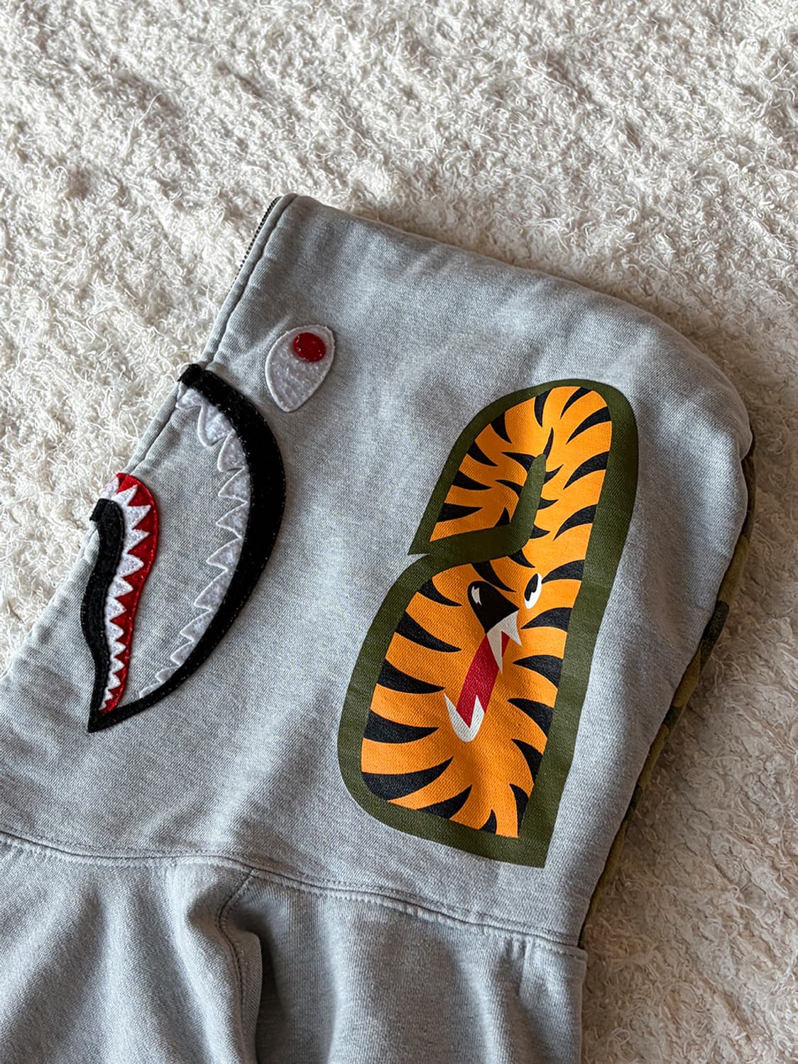 Bape 베이프 샤크 후드 집업 상품이미지9