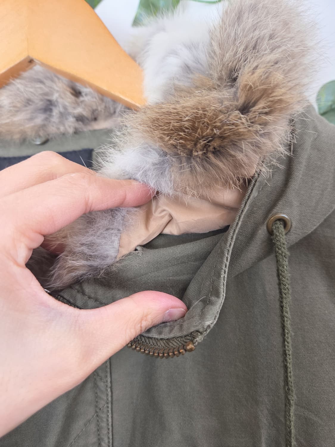 너드 뽀글이 내피 야상 상품이미지7