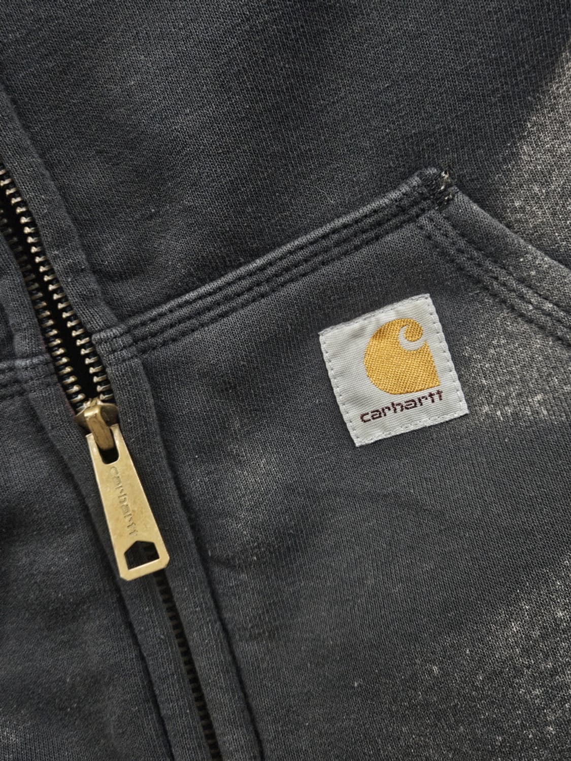 칼하트 다잉 워시드 커스텀 써멀 후드집업 ( XL ) / 10583 상품이미지8