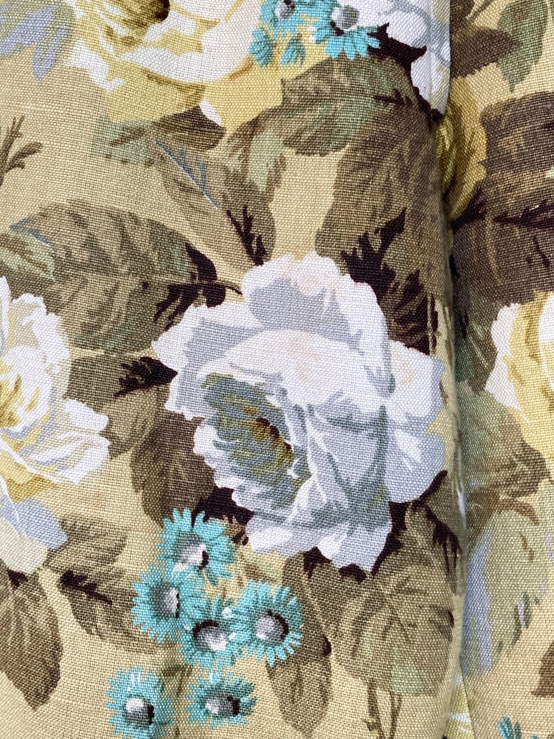 패턴 옥스퍼드 소재 하이웨스트 팬츠 상품이미지8