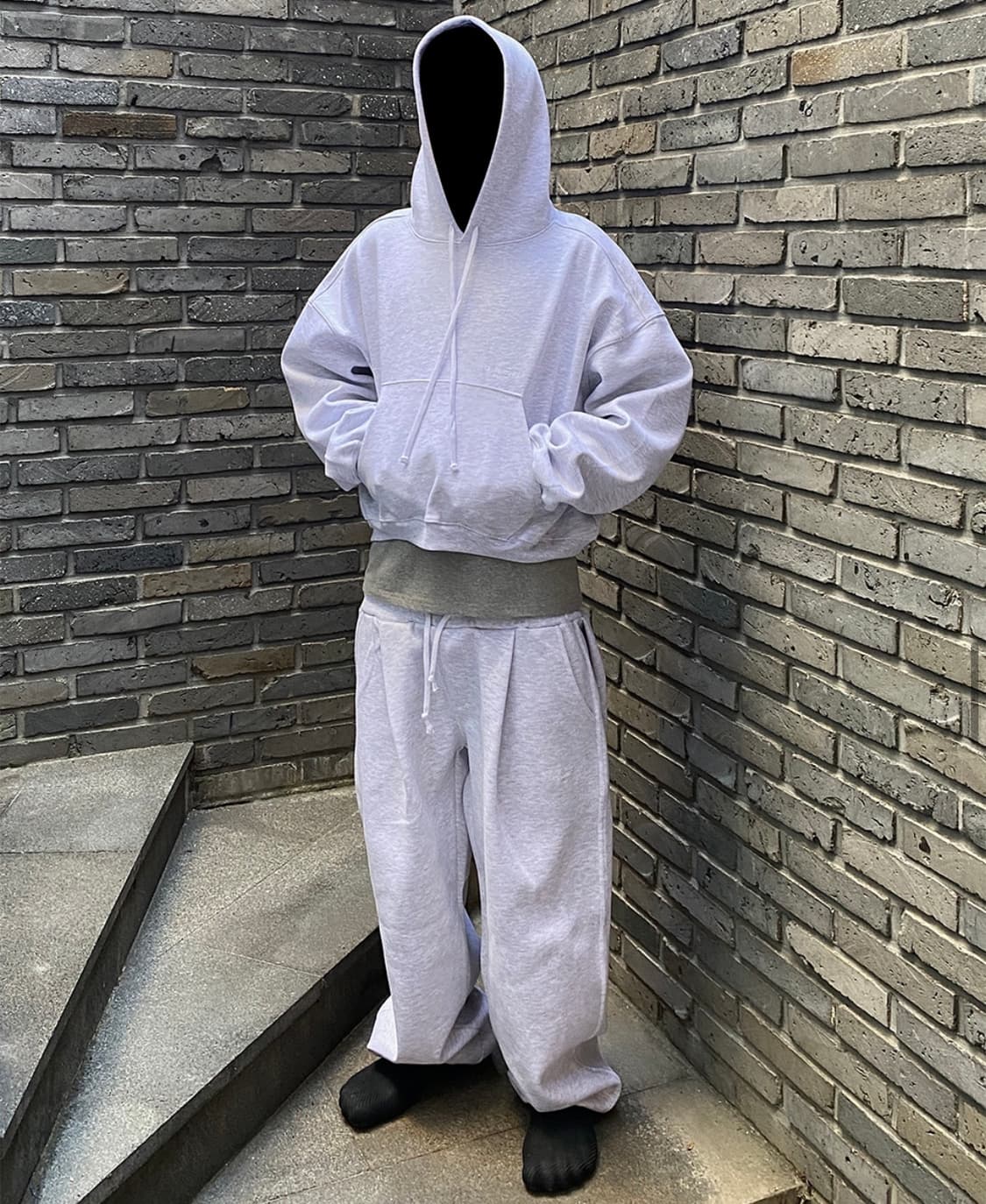 (새상품) 언더마이카 후드 바지 스웻 세트 셋업 상품이미지6