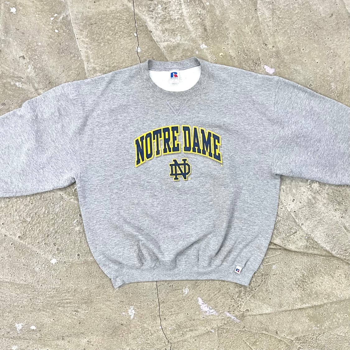 90's 노터데임 대학 스웻셔츠 XL 상품이미지2