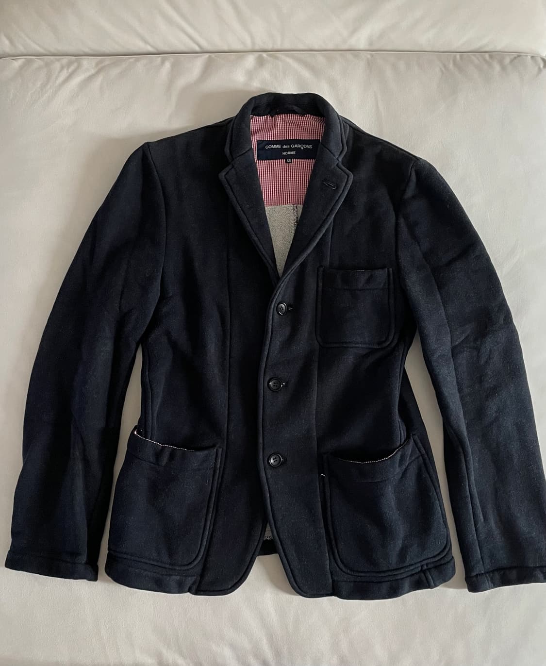희귀 Comme des Garcons Homme suede jacket 상품이미지1