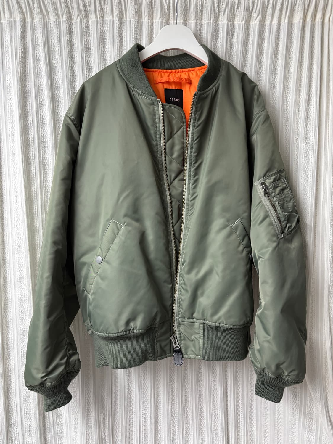 빔즈 ma-1 민트급 L사이즈 상품이미지1