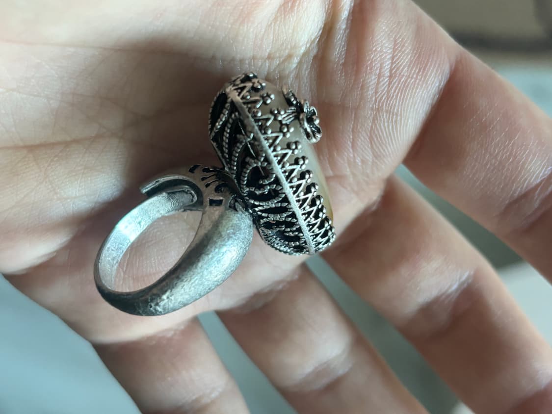 오리앤탈 일본 빈티지 플라워 반지 상품이미지3