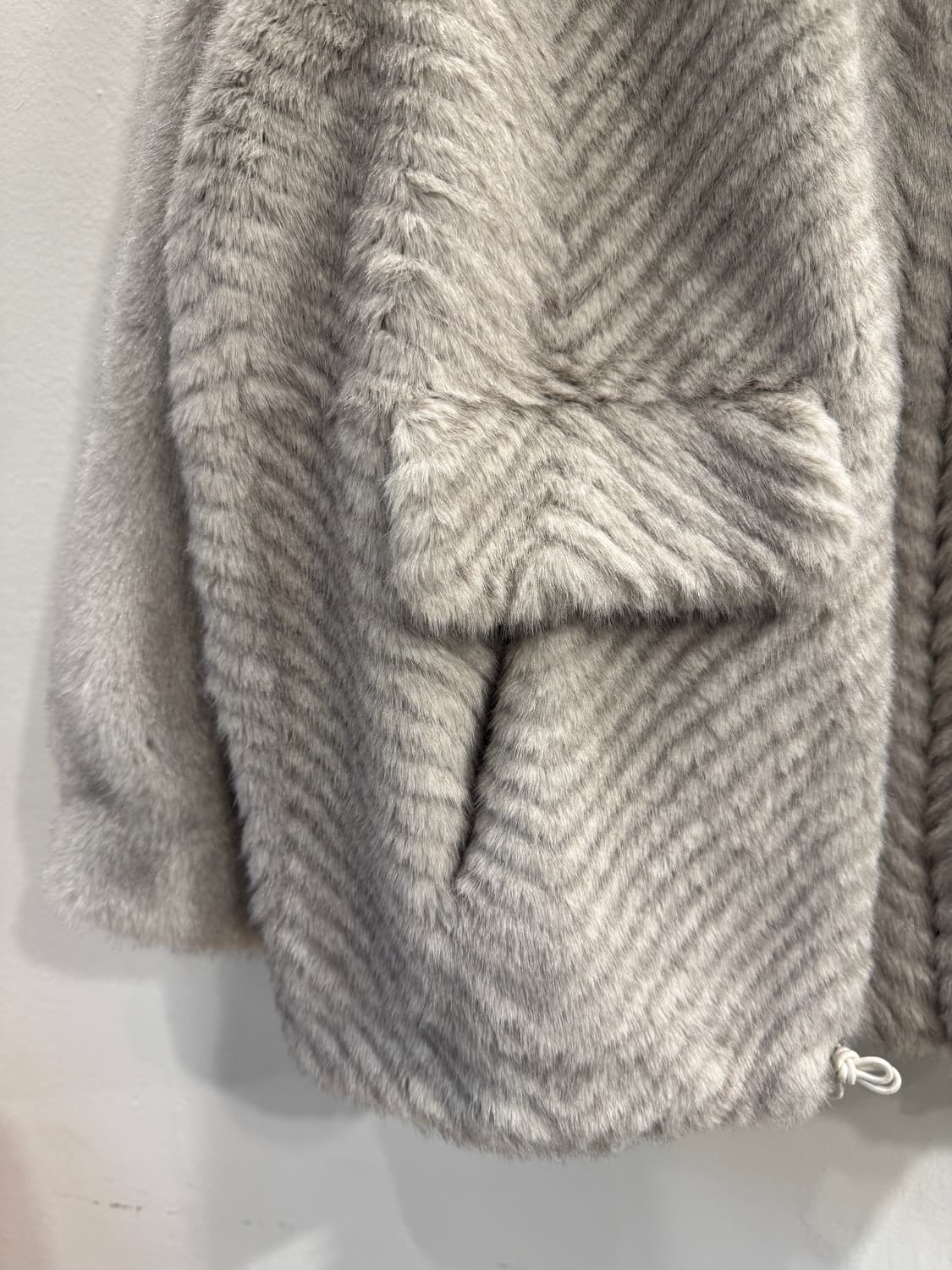 vintage 페이크퍼 후드자켓 상품이미지5