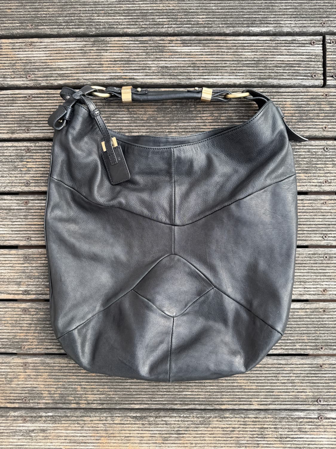 빈티지 막스마라 레더 호보백 상품이미지3