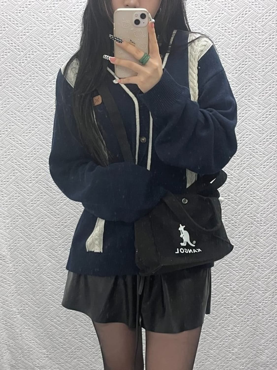 캉골 빈티지 타이니 캔버스 미니 토트백 크로스백 C10240 상품이미지2