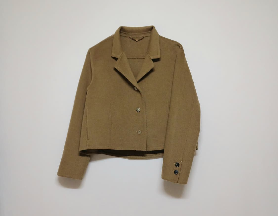 시스템 SYSTEM 캐시미어 블렌드 오버핏 자켓 상품이미지3