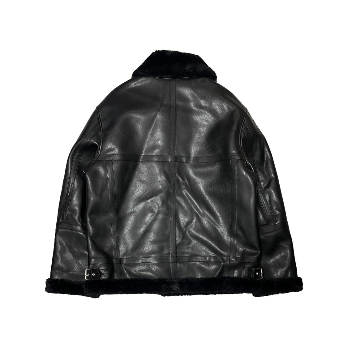 도프제이슨 솔리드 무톤 무스탕 자켓 상품이미지2