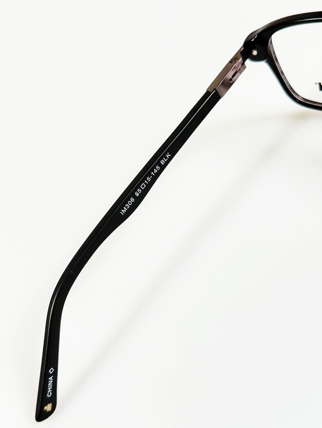 IRONMAN 블랙 뿔테 스퀘어 프레임 빈티지 안경 상품이미지7