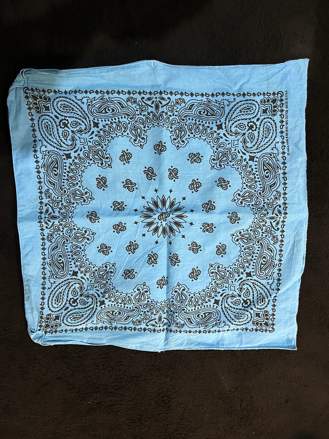 Grandmaison 하바행크 페이즐리 반다나 가방   상품이미지1