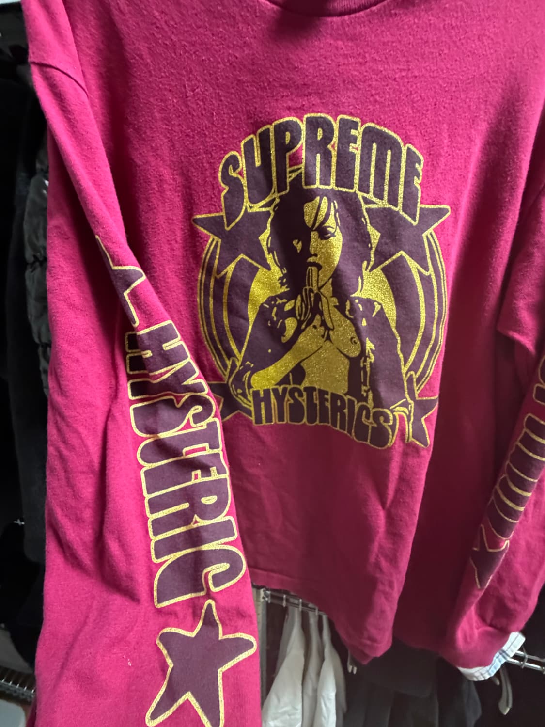 히스테릭글래머X슈프림 롱슬리브 상품이미지4