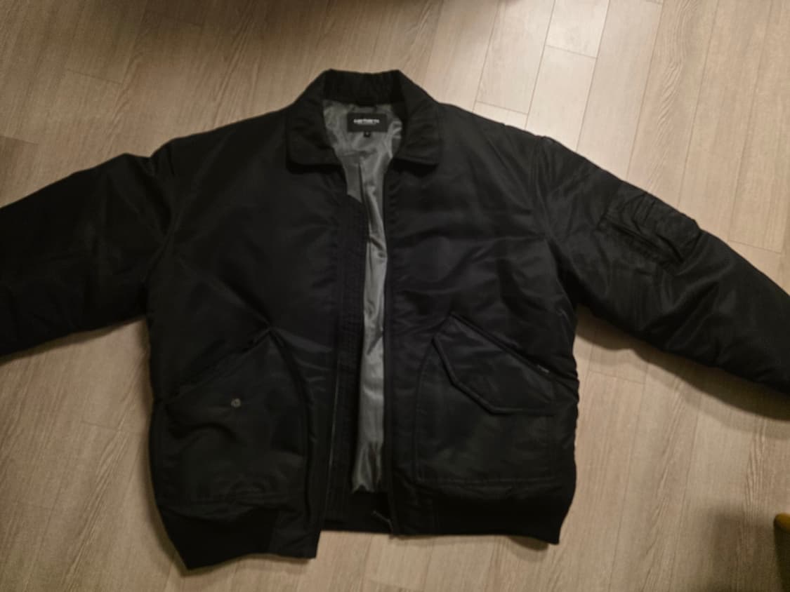 칼하트 올텐 봄버 자켓 블랙 L 상품이미지1
