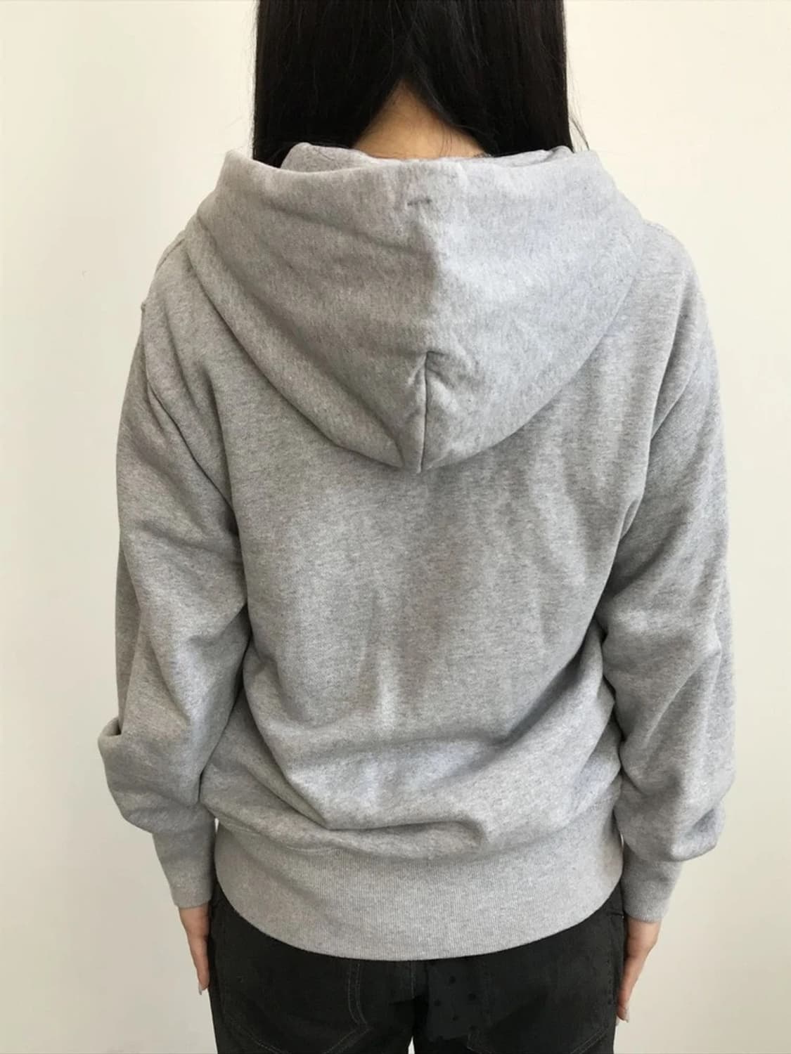 Uniqlo zip Hoodie gray 상품이미지3