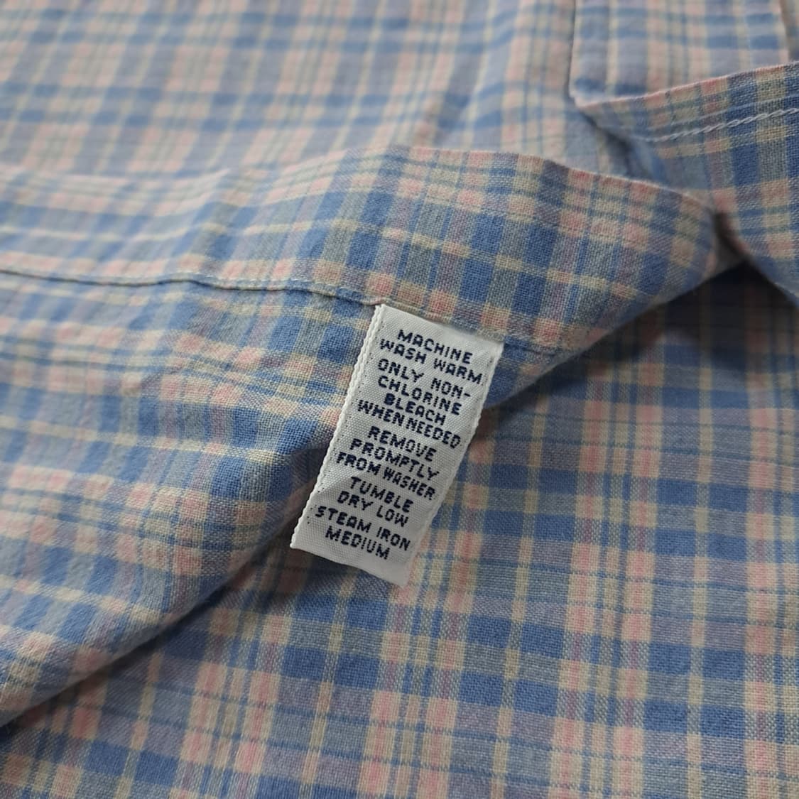 CK822 2XL 폴로 00s 클래식 마드라스 반팔 셔츠 남방 상품이미지5
