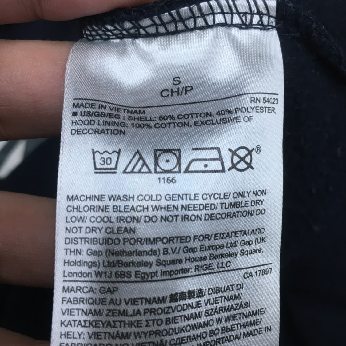 갭 여성 빅로고 후드티 만원샵 BB20 상품이미지2