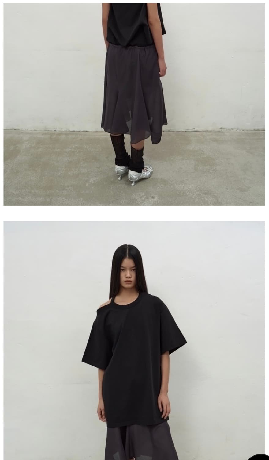 Lcdc 레이어드 스커트 상품이미지3