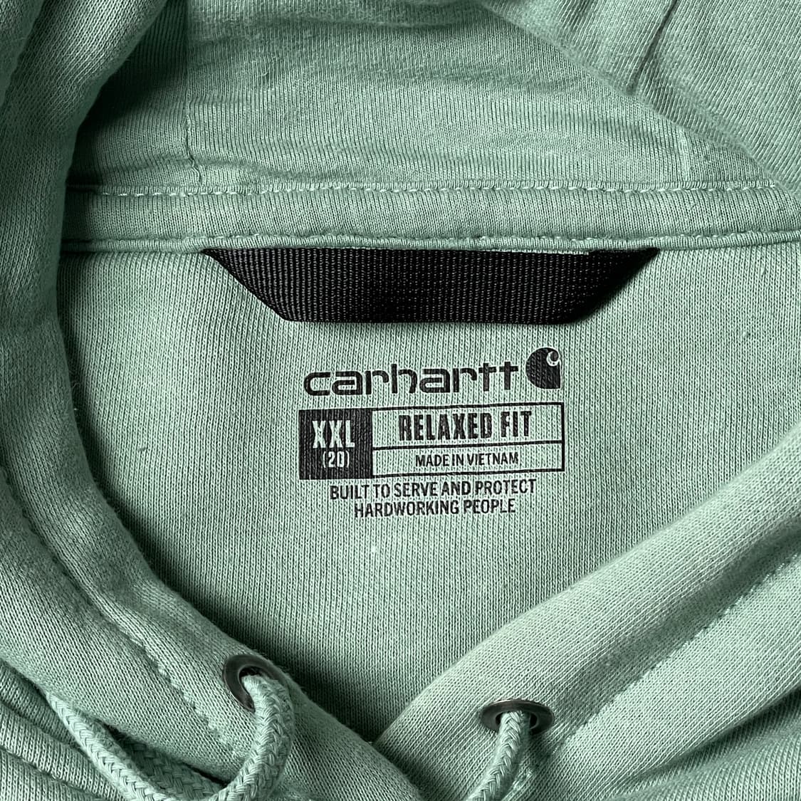 CARHARTT 칼하트 빈티지 라이트 그린 후드티 A00854 상품이미지9
