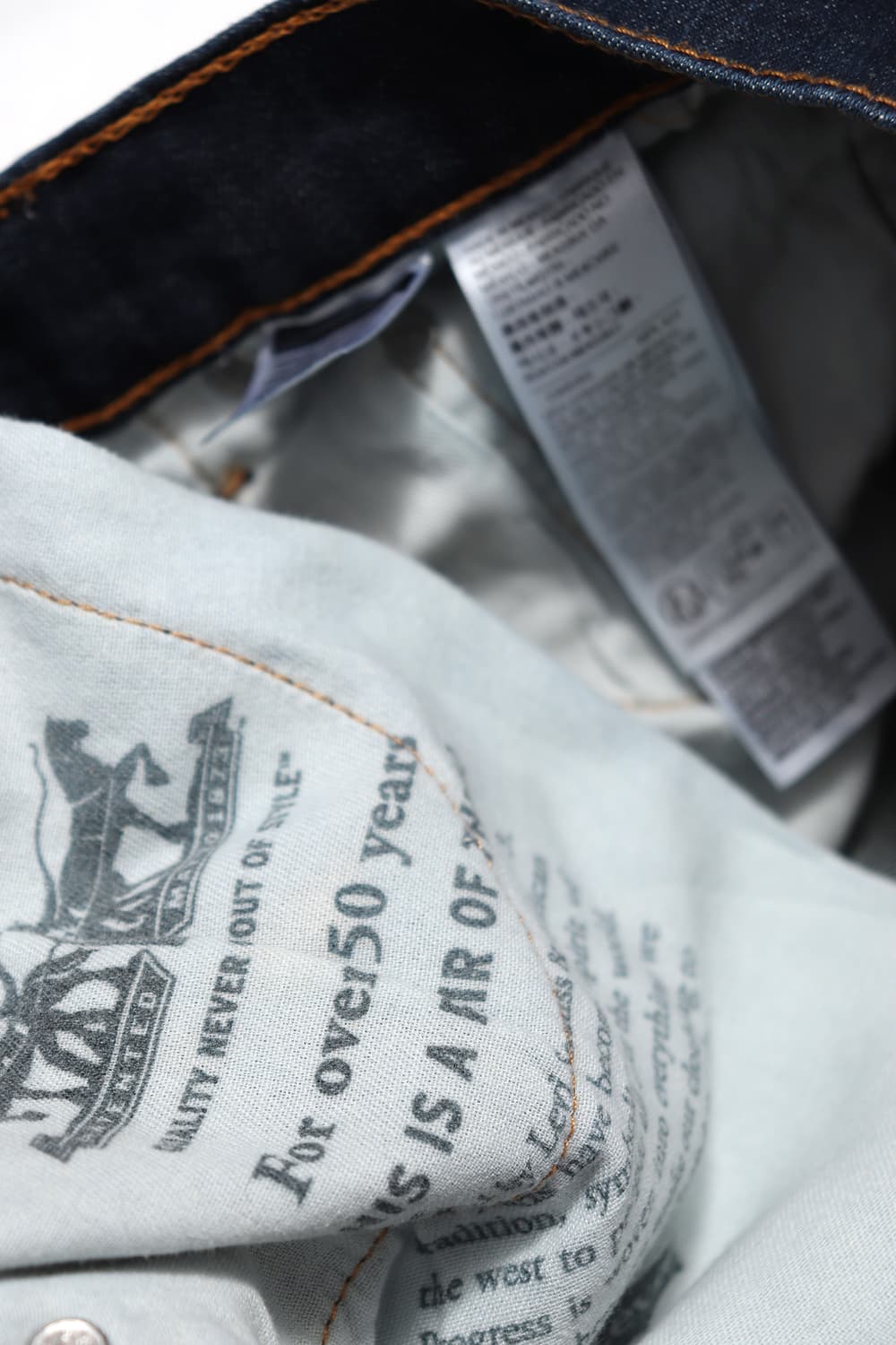 LEVIS 502 인디고 테이퍼 진 size 30 상품이미지5