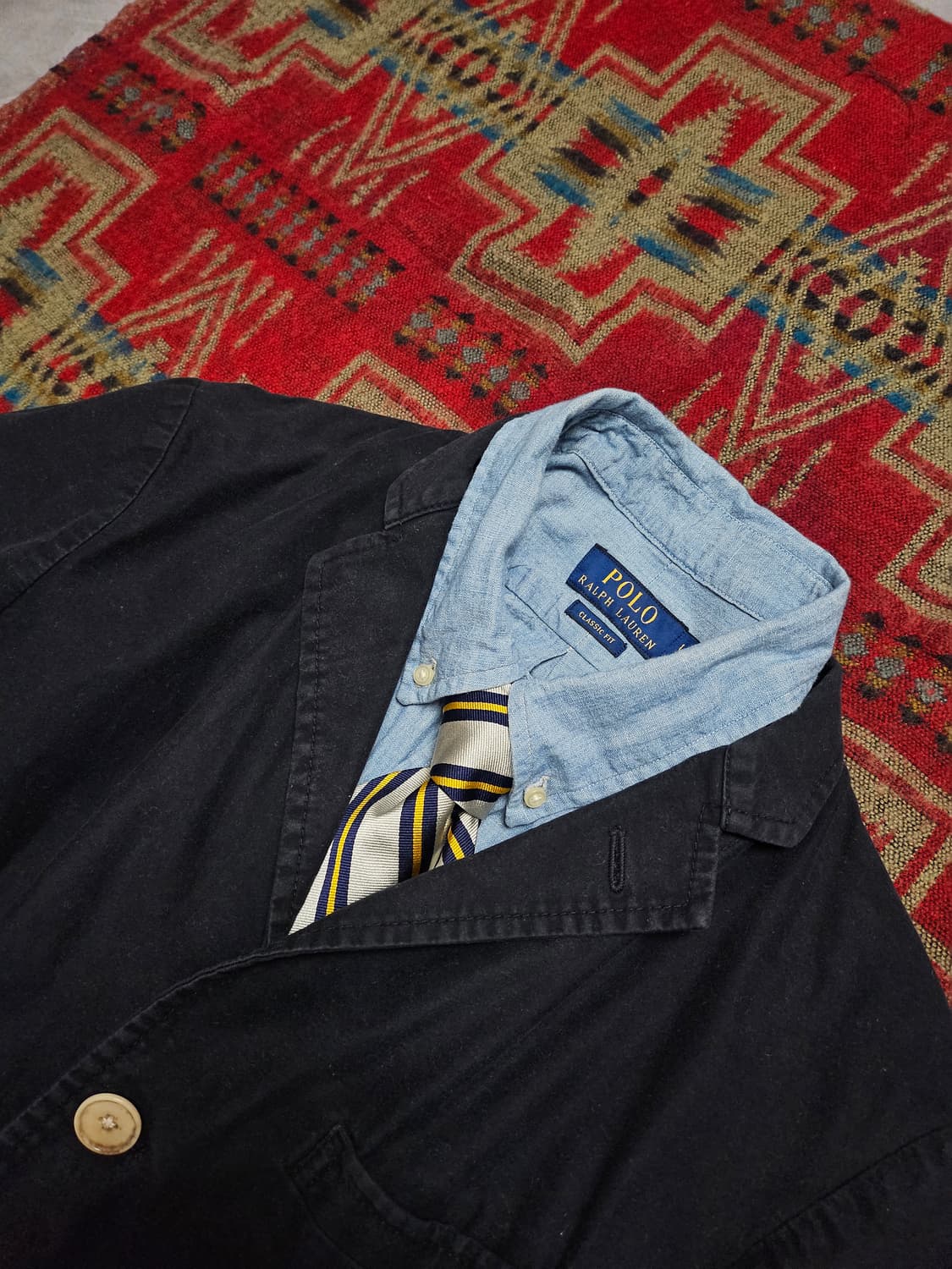 The Suit Company 쓰리버튼 코튼 블레이저 M 상품이미지1