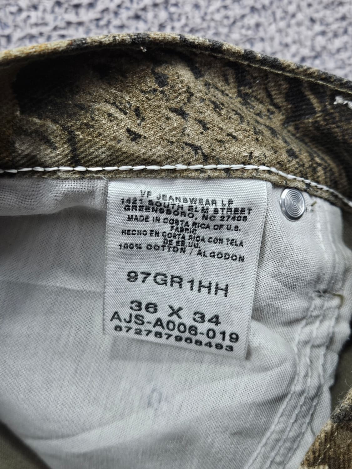 랭글러 리얼트리 더블니 워크팬츠 ( 36X34 ) / 11727 상품이미지7