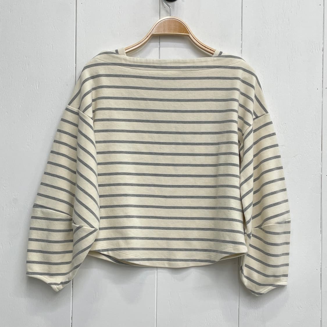 제너럴 아이디어 스트라이프 보트넥 티셔츠 상품이미지3